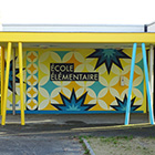 Commande peinture murale école Petit Prince Marine Bouilloud 2021